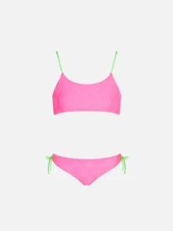MC2 Saint Barth Girl Bralette Bikini With Hearts