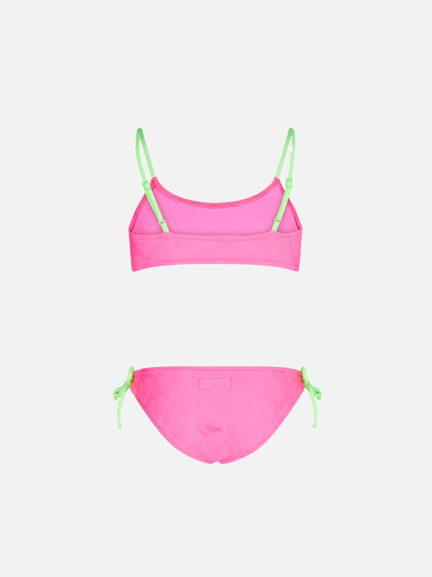 MC2 Saint Barth Girl Bralette Bikini With Hearts 4 MC2 Saint Barth Girl Bralette Bikini With Hearts - Image 2