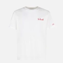 MC2 Saint Barth Man Cotton T-shirt With Bart Angel Print | THE SIMPSONS SPECIAL EDITION -MC2 Saint Barth Shop simpson bart man tshirt 4