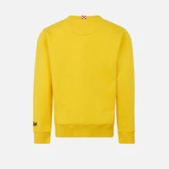 MC2 Saint Barth Boy Crewneck Sweatshirt With Snoopy Print | SNOOPY PEANUTS™ SPECIAL EDITION -MC2 Saint Barth Shop snoopy boy sweatshirt yellow 3