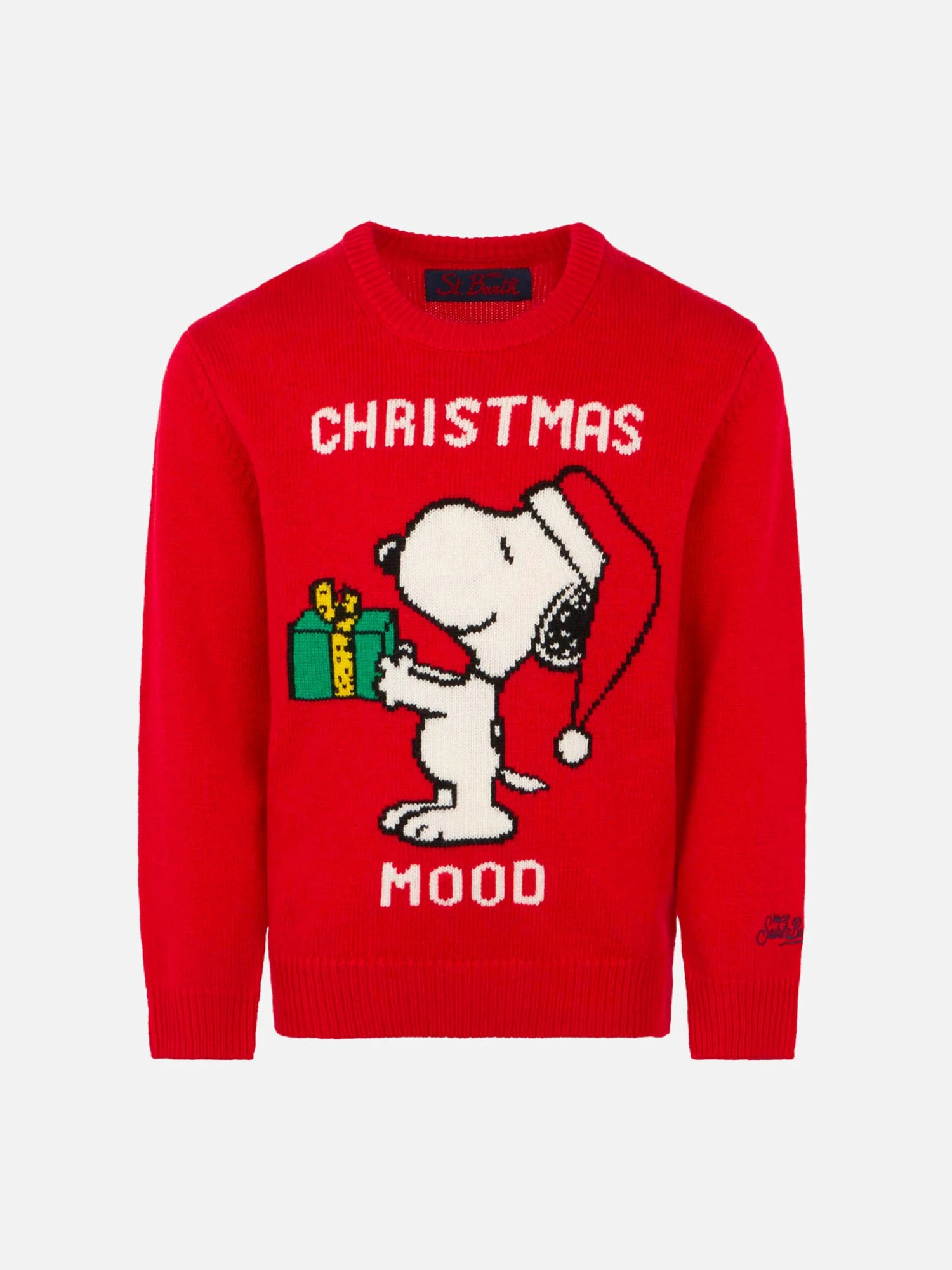 Snoopy Christmas Mood Print Boy Sweater | Peanuts™ Special Edition 3 Snoopy Christmas Mood Print Boy Sweater | Peanuts™ Special Edition