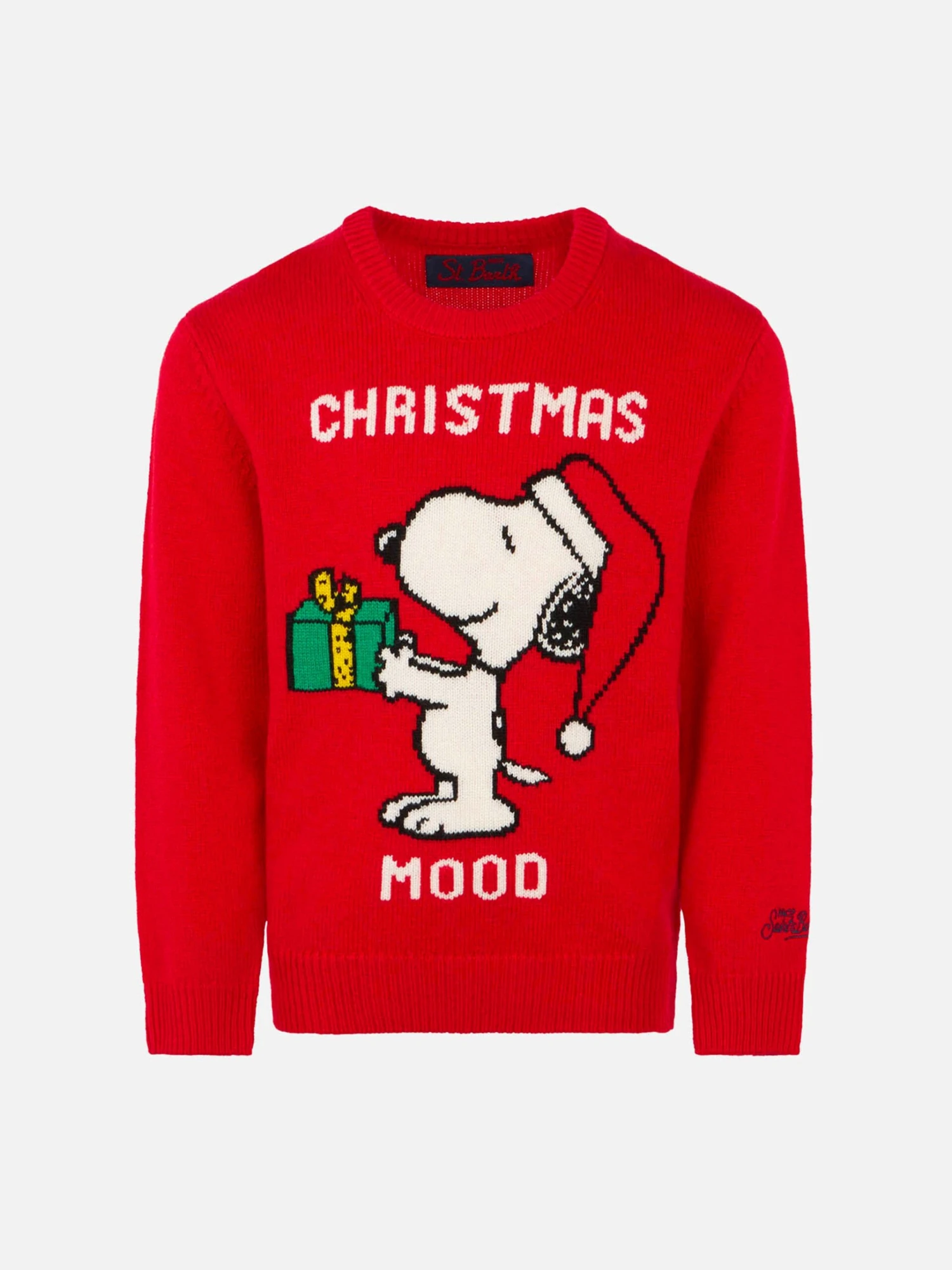 Snoopy Christmas Mood Print Girl Sweater | Peanuts™ Special Edition 3 Snoopy Christmas Mood Print Girl Sweater | Peanuts™ Special Edition