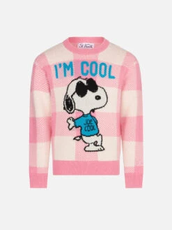 Snoopy I'm Cool Print Girl Sweater | Peanuts™ Special Edition