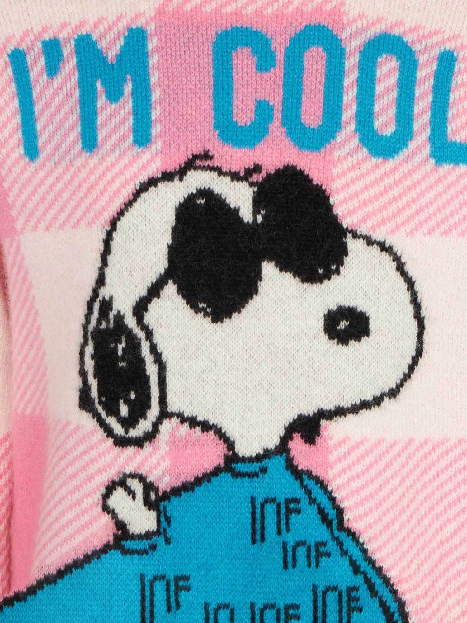 Snoopy I'm Cool Print Girl Sweater | Peanuts™ Special Edition 5 Snoopy I'm Cool Print Girl Sweater | Peanuts™ Special Edition - Image 3