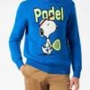 MC2 Saint Barth Man Crewneck Sweater With Snoopy Padel Jacquard | SNOOPY - ©PEANUTS SPECIAL EDITION 2 MC2 Saint Barth Man Crewneck Sweater With Snoopy Padel Jacquard | SNOOPY - ©PEANUTS SPECIAL EDITION -MC2 Saint Barth Shop snoopy padel sweater man 1