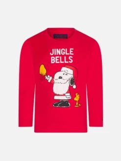 Boy T-shirt Snoopy Print Jingle Bells |Peanuts© Special Edition