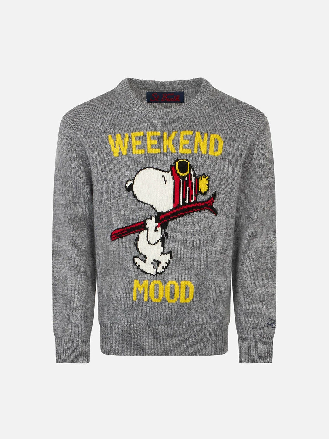Snoopy Weekend Mood Print Kid Sweater | Peanuts™ Special Edition 3 Snoopy Weekend Mood Print Kid Sweater | Peanuts™ Special Edition