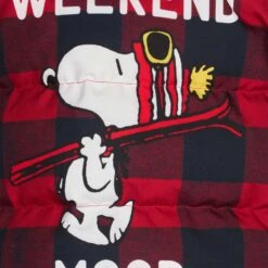 Kid Hooded Down Padded Jacket Snoopy Print | Peanuts Special Edition -MC2 Saint Barth Shop snoopy winter duvet boy 3