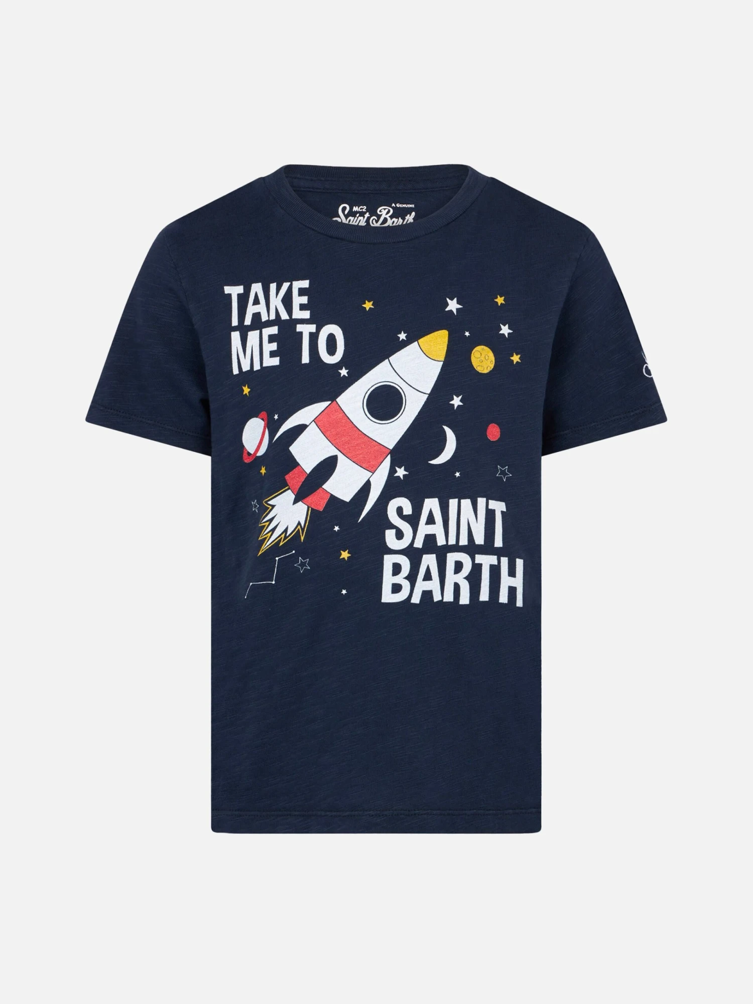 Space Rocket Blue Boy T-shirt 3 Space Rocket Blue Boy T-shirt