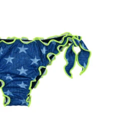 Girl Swim Briefs With Star Print -MC2 Saint Barth Shop star slip