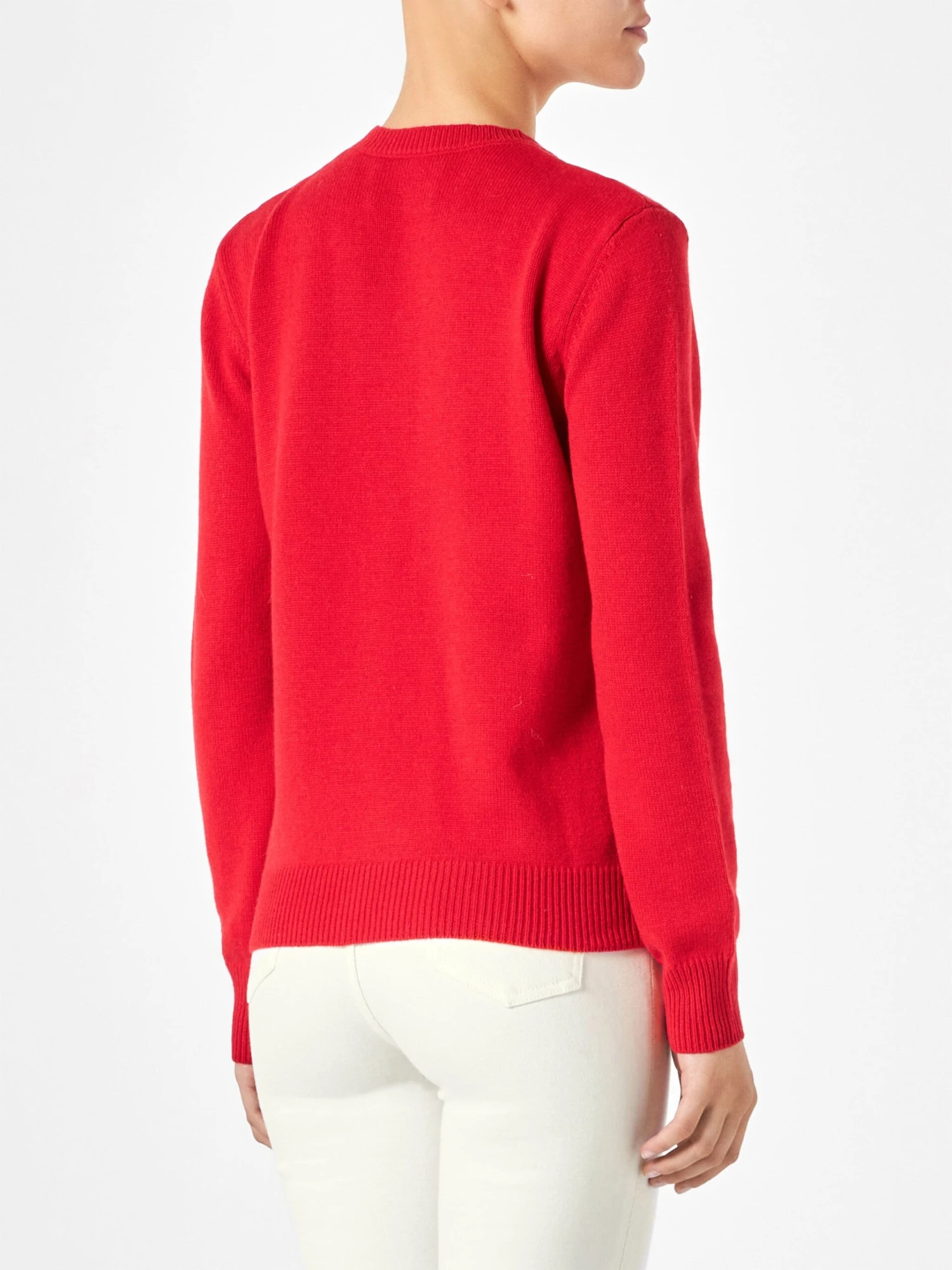 MC2 Saint Barth Woman Sweater With Snoopy Print | SNOOPY PEANUTS™ SPECIAL EDITION 5 MC2 Saint Barth Woman Sweater With Snoopy Print | SNOOPY PEANUTS™ SPECIAL EDITION - Image 3