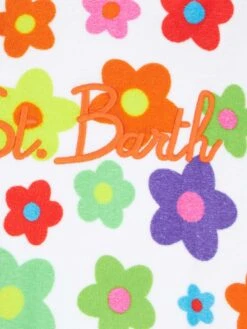 MC2 Saint Barth Girl Terry Poncho With Multicolor Daisy 7 MC2 Saint Barth Girl Terry Poncho With Multicolor Daisy -MC2 Saint Barth Shop terry daisy poncho girl 3copia