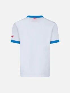 MC2 Saint Barth Boy Cotton T-shirt With Multicolor Lettering 7 MC2 Saint Barth Boy Cotton T-shirt With Multicolor Lettering -MC2 Saint Barth Shop terry patch boy tshirt 2 d837e8c1 d174 4f26 82df 65fc4143b5bd