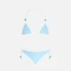MC2 Saint Barth Girl Light Blue Terry Triangle Bikini -MC2 Saint Barth Shop terry triangle girl bikini 1 1