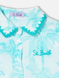 MC2 Saint Barth Girl Dress With Water Green Toile De Jouy Pattern 7 MC2 Saint Barth Girl Dress With Water Green Toile De Jouy Pattern -MC2 Saint Barth Shop toile de jouy dress girl 3 721dedb7 3eed 4b6b 8922 1ea7e31ec67b