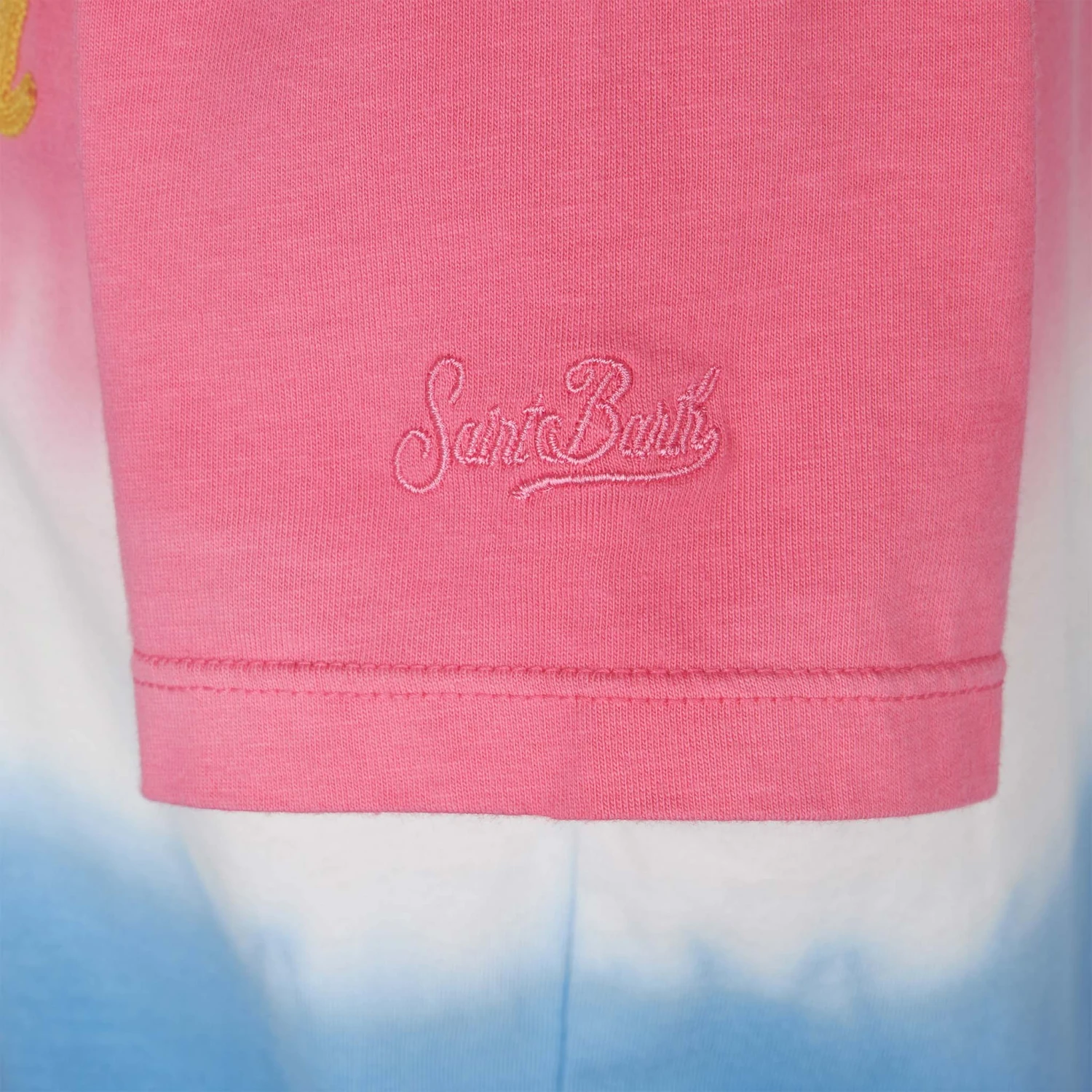 MC2 Saint Barth Girl Tie Dye T-shirt With St. Barth Lettering 4 MC2 Saint Barth Girl Tie Dye T-shirt With St. Barth Lettering - Image 2