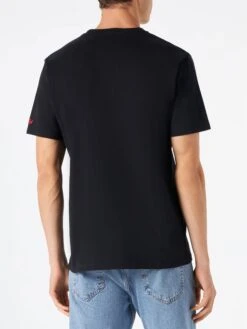 MC2 Saint Barth T-shirt Warm Cotton With Diabolik Print| DIABOLIK SPECIAL EDITION -MC2 Saint Barth Shop tshirt man black diabolik 2