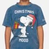 Boy T-shirt With Snoopy Print Christmas Mood | Peanuts© Special Edition -MC2 Saint Barth Shop tshirtboy765432 35117f19 0542 41ee aa9b c4df1bf3f2f4