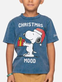 Boy T-shirt With Snoopy Print Christmas Mood | Peanuts© Special Edition