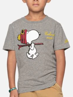 Boy T-shirt With Snoopy Print And Embroidery | SNOOPY - PEANUTS⢠SPECIAL EDITION