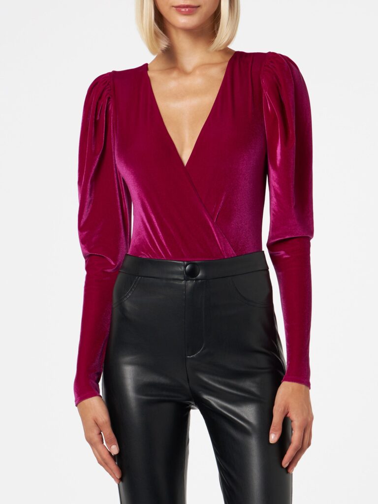 MC2 Saint Barth Shop -MC2 Saint Barth Shop velvet boysuit fuchsia woman 1 768x1024 1