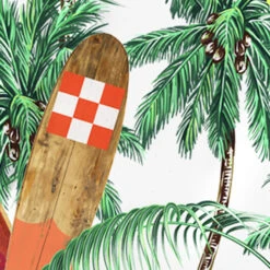 Surfboards Print Boy Swim Shorts -MC2 Saint Barth Shop vintage surferboard 1