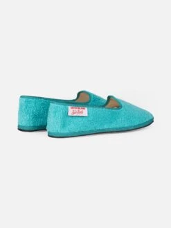 MC2 Saint Barth Woman Aquamarine Terry Slipper Loafers | MY CHALOM SPECIAL EDITION 10 MC2 Saint Barth Woman Aquamarine Terry Slipper Loafers | MY CHALOM SPECIAL EDITION -MC2 Saint Barth Shop water green terry friulane slippers 4