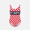 White And Red Check Print Girl's One Piece -MC2 Saint Barth Shop white and red check print girls one piece 827c16a0 01b7 48fb accd 03b52ca37076