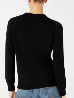 Woman Sweater With Monday Mood Snoopy Print | SNOOPY - PEANUTS™ SPECIAL EDITION -MC2 Saint Barth Shop woman black sweater monday mood snoopy special edition2